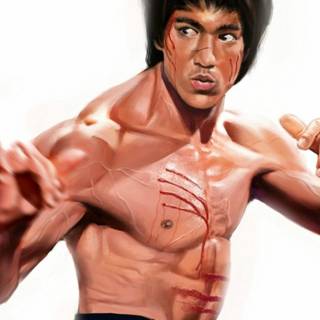 Bruce Lee 4k iPhone wallpaper