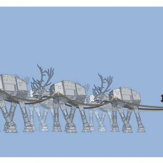 Stars Wars Christmas wallpaper