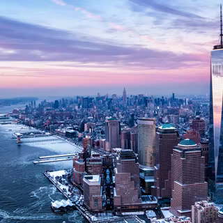 Winter city 1920x1080 wallpaper