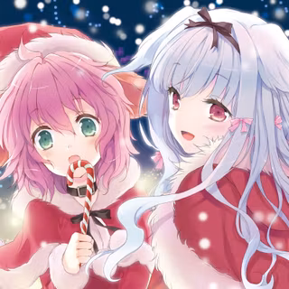 Anime Christmas PC wallpaper