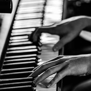 Jazz piano wallpaper