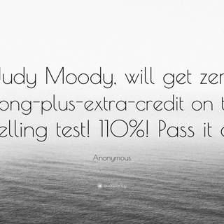 Judy Moody wallpaper