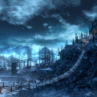 3440x1440 winter wallpaper