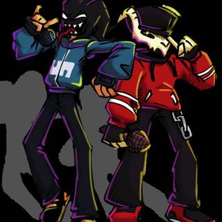 Friday Night Funkin' Tabi wallpaper