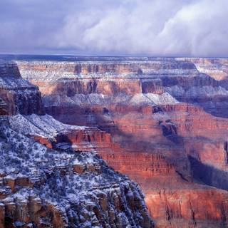 Grand Canyon winter wallpaper
