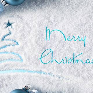 White Christmas laptop wallpaper