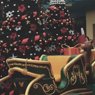 Christmas grunge wallpaper