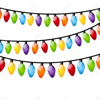 Christmas light cartoon wallpaper