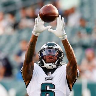 Devonta Smith Eagles wallpaper