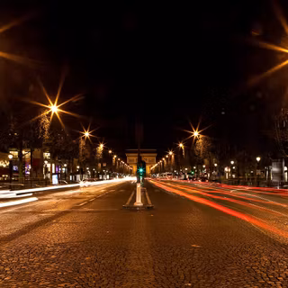 Christmas road wallpaper