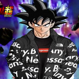 Goku drippy wallpaper