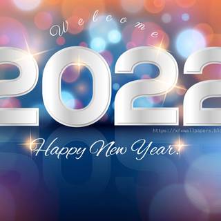 Happy New Year 2022 HD wallpaper