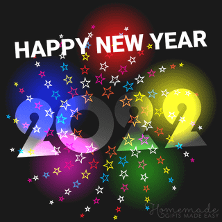 Happy New Year 2022 HD wallpaper