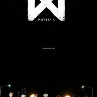 Monsta X logo wallpaper