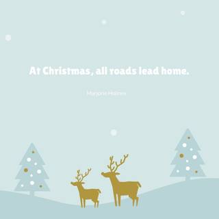 Aesthetic PC Christmas wallpaper