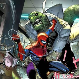 The Lizard Marvel Comics wallpaper