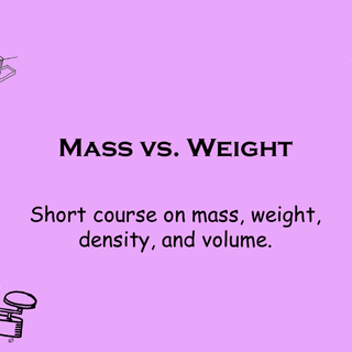 Science mass and weight wallpaper