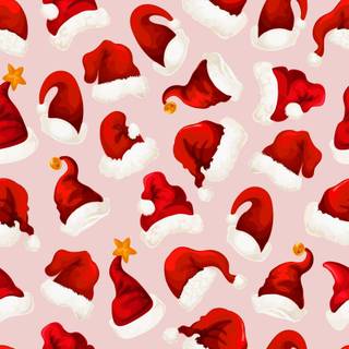 Red Christmas phone wallpaper