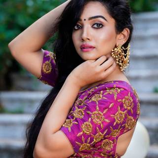 Saanve Megghana wallpaper