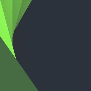 Green and silver wallpaper