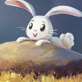 Angel Bunny wallpaper