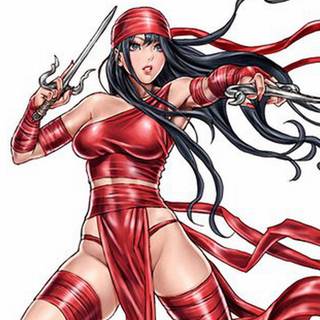 Elektra Marvel Comics desktop wallpaper