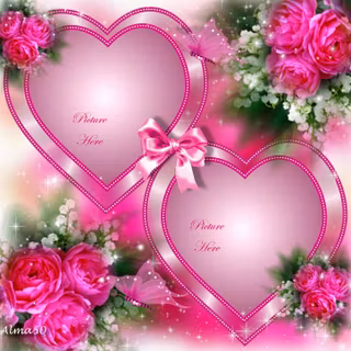 Heart frames wallpaper