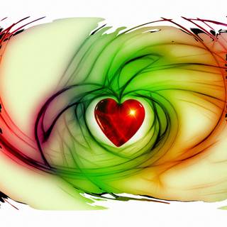 Heart frames wallpaper