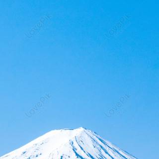Mount Fuji winter wallpaper