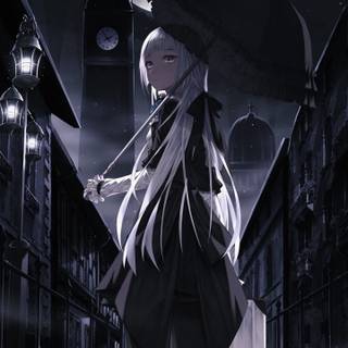 Dark anime iPhone wallpaper