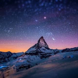 View of mountain wallpaper