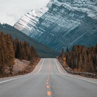 View of mountain wallpaper