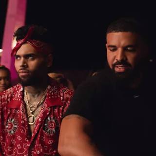 Chris Brown and Drake wallpaper