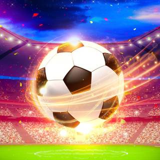 Neon soccer wallpaper