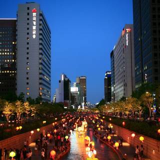 Seoul city wallpaper