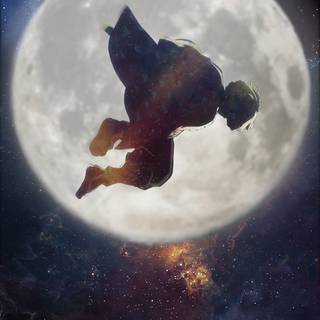 Zenitsu moon wallpaper