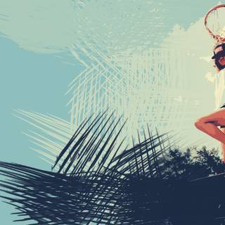 Basketball art wallpaper