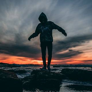 Lonely person wallpaper