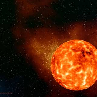 Red giant wallpaper