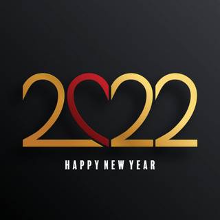 2022 New Year HD wallpaper