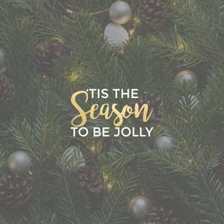 Christmas green aesthetic wallpaper