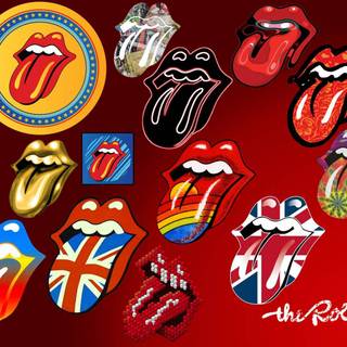 Rolling Stones logo wallpaper