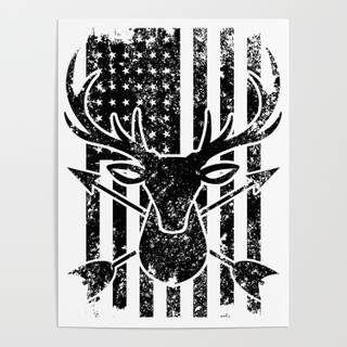 Deer flag wallpaper
