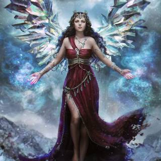 Beauty queen wallpaper