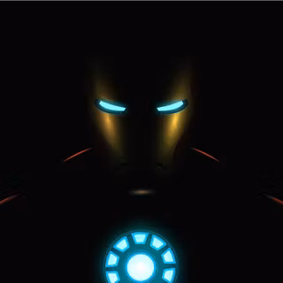 Man in dark wallpaper