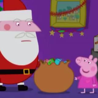 Peppa Pig Christmas wallpaper