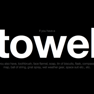 Douglas Adams wallpaper