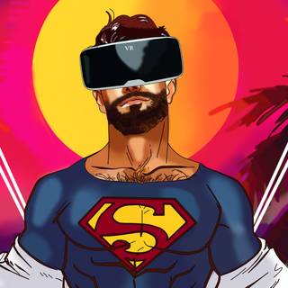 VR Headset wallpaper