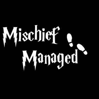 Mischief Managed wallpaper