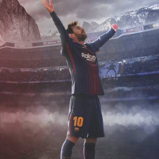 Messi The Goat wallpaper